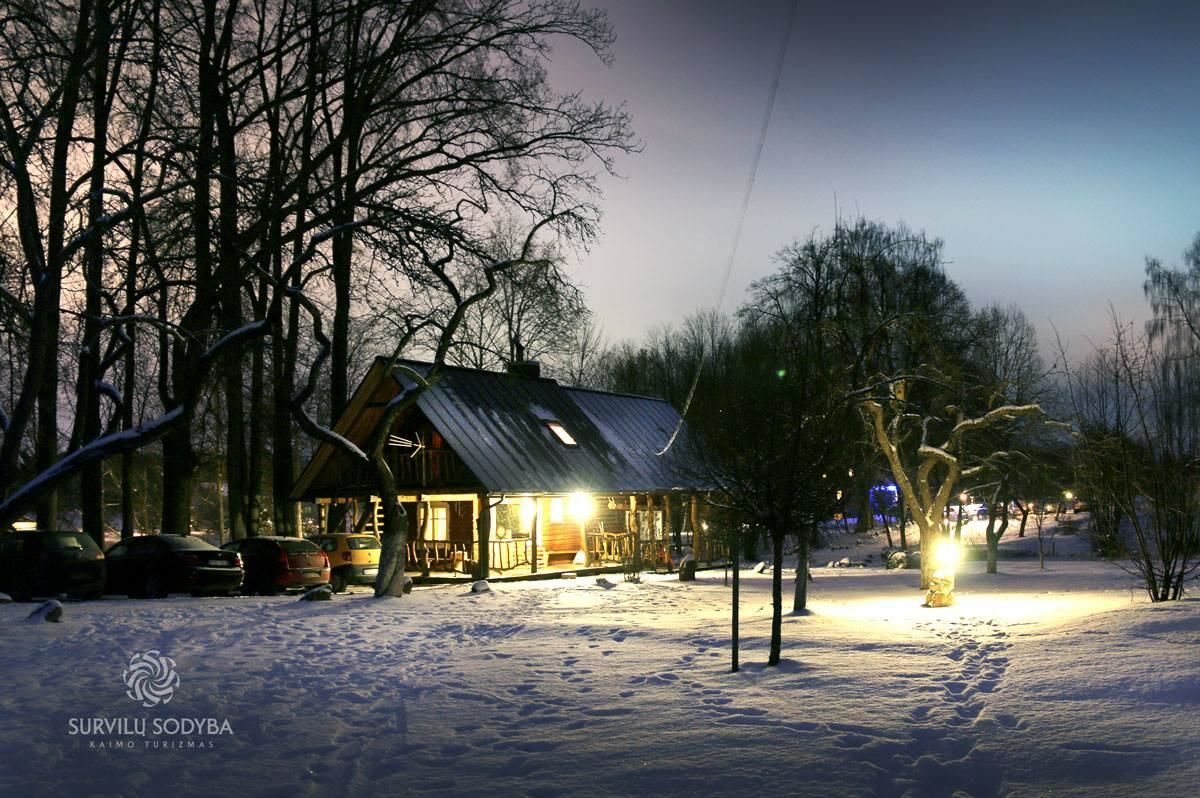 Виллы Survilų sodyba Gulʼbiniškiai-12